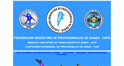 Desktop Screenshot of federacionargentina.org